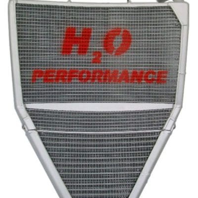 H2O Radiators TRIUMPH DAYTONA 675 MY 06/12 OVERSIZED WATER RADIATOR + OIL RAD. + KIT