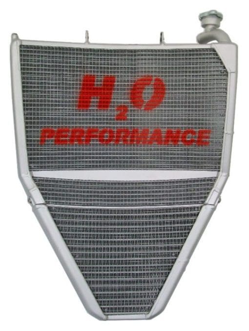H2O Radiators TRIUMPH DAYTONA 675 MY 06/12 OVERSIZED WATER RADIATOR + OIL RAD. + KIT