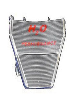 H2O Radiators YAMAHA YZF-R6 _ MY 06/07 OVERSIZED WATER  RADIATOR + KIT