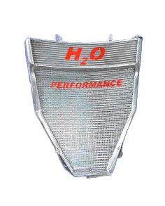 H2O Radiators YAMAHA YZF-R1 _ MY 04/06 OVERSIZED WATER  RADIATOR + KIT