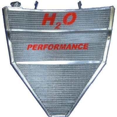 H2O Radiators YAMAHA YZF-R1 _ MY 07/08 OVERSIZED WATER  RADIATOR + KIT
