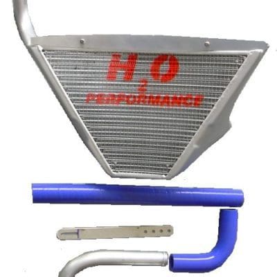 H2O Radiators YAMAHA YZF-R1 _ MY 09/14 ADDITIONAL WATER  RADIATOR CURVED + KIT
