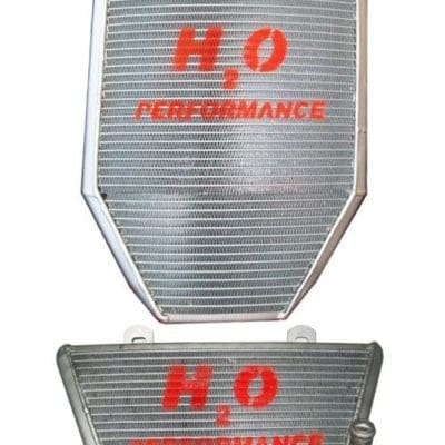 H2O Radiators YAMAHA JOG PAIR OF ALUMINIUM OVERSIZED WATER RADIATORS