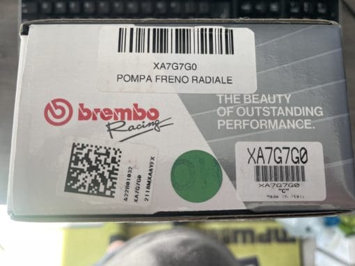 RADIAL BRAKE PUMP BREMBO RACING MOTOGP 19X18 XA7G7G0