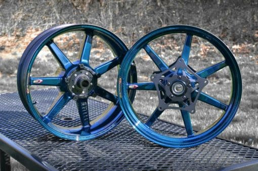 Mamba 7 TEK Conv Rear Set Blue