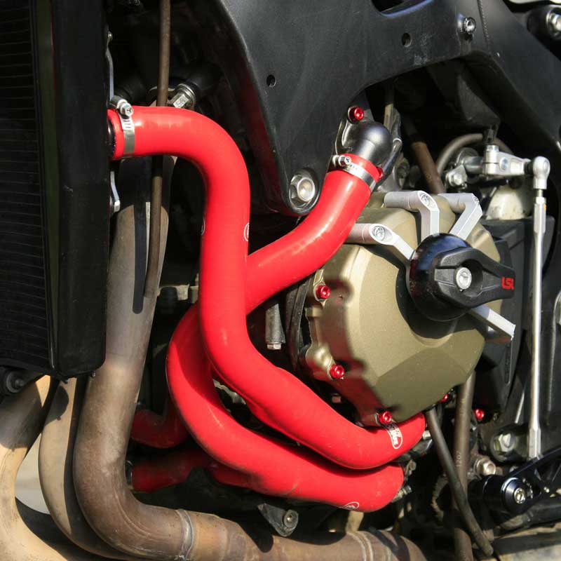 Honda Blackbird CBR1100XX 99-07 Silicone Radiator Hose Kit - Samco Blue