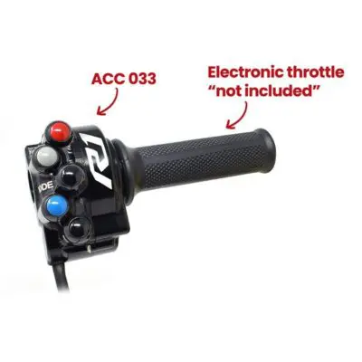 Jetprime Throttle Twist Grip With Integrated Controls For Yamaha YZF-R1 2020+