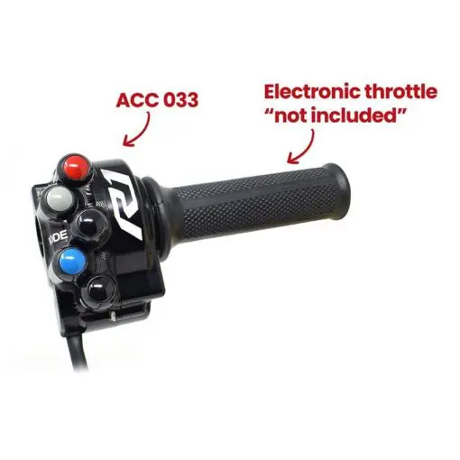 Jetprime Throttle Twist Grip With Integrated Controls For Yamaha YZF-R1 2020+