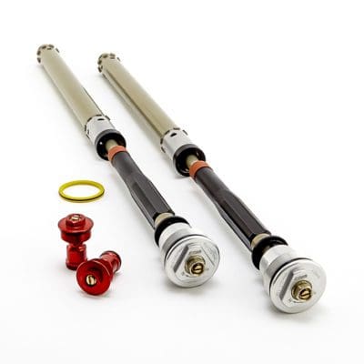 K-Tech Front Fork Cartridges RDS Suzuki GSX-R1000 2012> Showa BPF +15mm Extended Top Caps