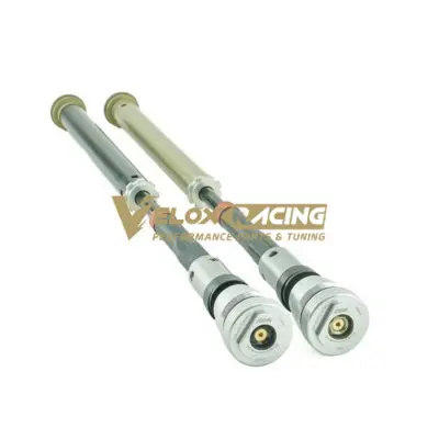K-Tech Front Fork Cartridges 25IDS Yamaha YZF-R1 2015-2019 KYB +15mm Top Caps 130mm Stroke