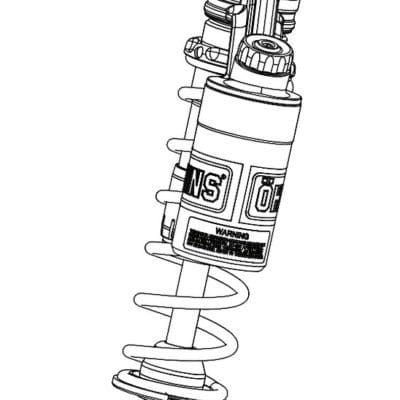 Ohlins STX 36 Twin Shock Shock Absorber Hon Rebel 500 (S36PR1C1)