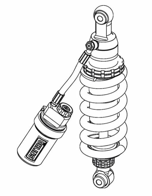 Ohlins STX 46 Street Hon CBR650R - 2019 - Image 3