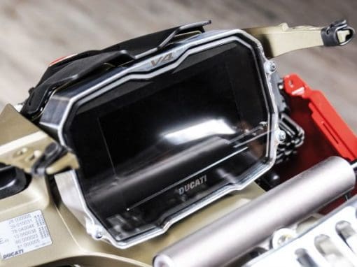 Bonamici Racing Dashboard Protection Ducati Panigale V4 / V4 S '18+ / V4 R 2019> OEM Dash - Image 2