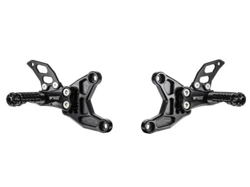 Bonamici Racing Aluminium Rearsets Aprilia RSV Mille - Tuono 1998/2003