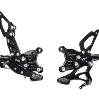 Bonamici Racing Aluminium Rearsets Aprilia RSV4 RF - Tuono V4 (street) + KSA01 2017/2020