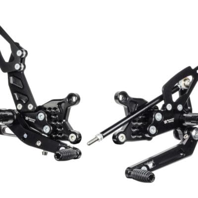 Bonamici Racing Aluminium Rearsets Aprilia RSV4 RF - Tuono V4 (race) + KSA01 2017/2020