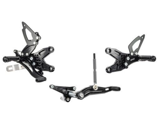 Bonamici Racing Aluminium Rearsets BMW S 1000 RR - HP4 (race) 2008-2014