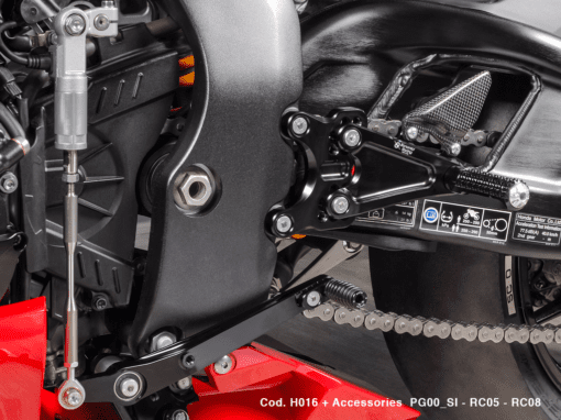 Bonamici Racing Aluminium Rearsets Honda 1000 RR-R Standard 2020/> - Image 2