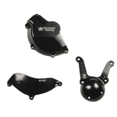 Bonamici Racing ENGINE PROTECTION   full kit 3pcs. BMW S 1000 RR - S 1000 R SBK 2008/2016