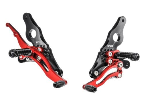 Bonamici Racing Aluminium Rearsets Ducati Hypermotard 2007/2012