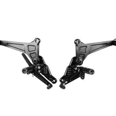 Bonamici Racing Aluminium Rearsets Ducati Scrambler 800  two seater 2015/>