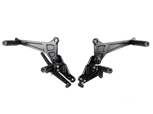Bonamici Racing Aluminium Rearsets Ducati Scrambler 800  two seater 2015/>