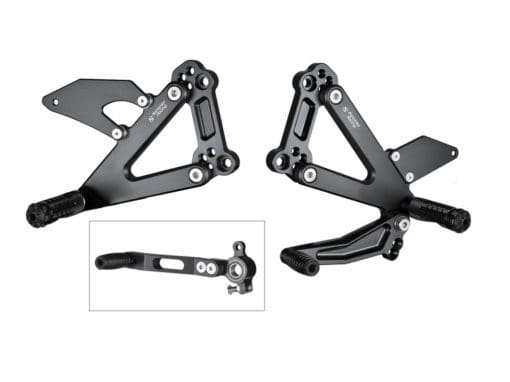 Bonamici Racing Aluminium Rearsets Ducati Supersport  620 / 750 / 800 / 900 / 1000 / 1000DS 1998 2007