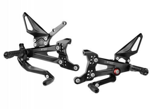 Bonamici Racing Aluminium Rearsets Ducati Panigale V4 / V4S / V4R 2018/>