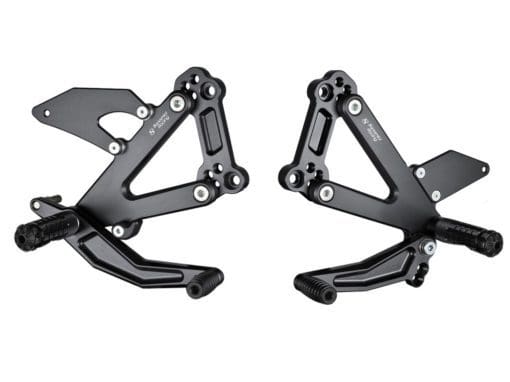 Bonamici Racing Aluminium Rearsets Ducati Paul Smart / Sport 1000 2005/2006