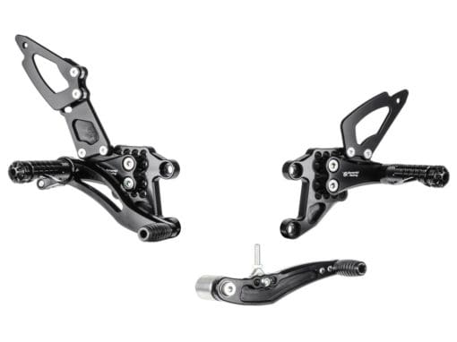 Bonamici Racing Aluminium Rearsets Honda CBR 600 RR (street) 2003/2006
