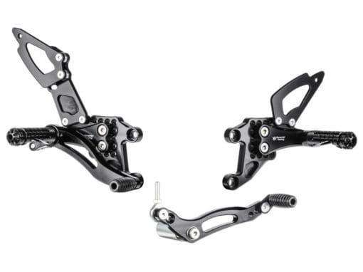 Bonamici Racing Aluminium Rearsets Honda CBR 600 RR (race) 2003/2006