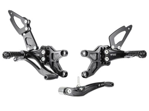Bonamici Racing Aluminium Rearsets Honda CBR 600 RR (street )2007/2017