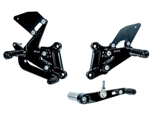 Bonamici Racing Aluminium Rearsets Honda CBR 650 R/CB 650 R/F 2014-2019