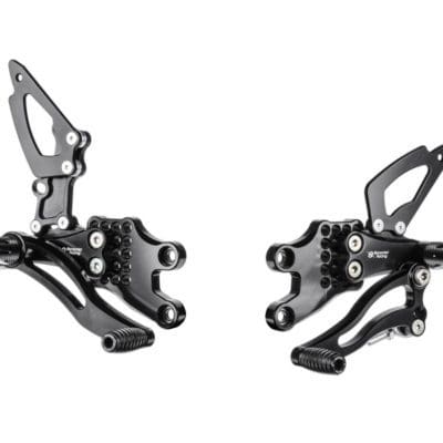 Bonamici Racing Aluminium Rearsets Kawasaki ZX-10R 2004/2005