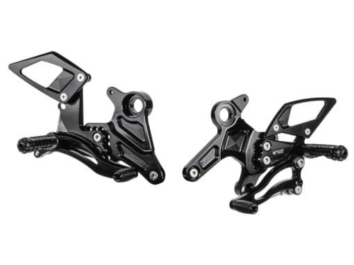 Bonamici Racing Aluminium Rearsets Kawasaki Z 650/Ninja 650 2017/2019