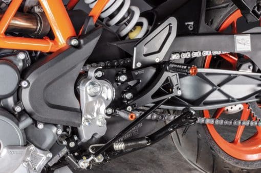 Bonamici Racing Aluminium Rearsets KTM RC|DUKE 125 / 200 / 250 / 390 2014-2019 - Image 3