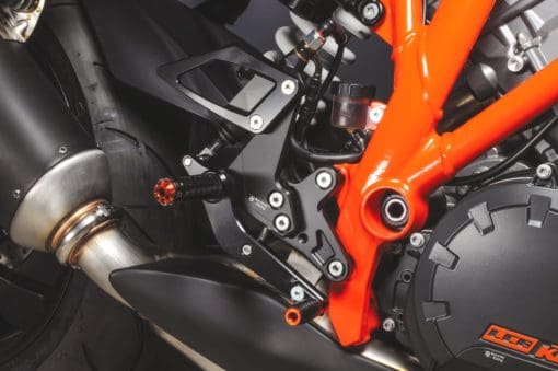 Bonamici Racing Aluminium Rearsets KTM 1290 Superduke / R / GT   2013/ 2019 - Image 2
