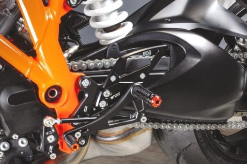 Bonamici Racing Aluminium Rearsets KTM 1290 Superduke / R / GT   2013/ 2019 - Image 3