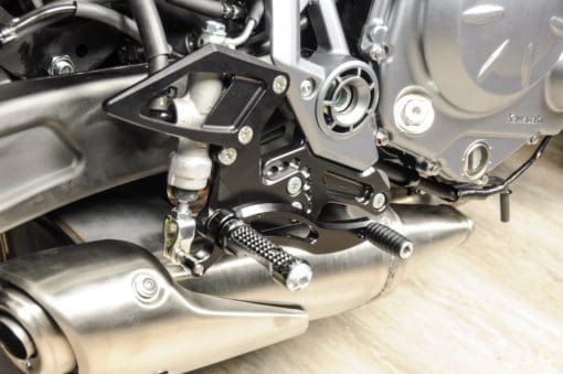 Bonamici Racing Aluminium Rearsets Kawasaki Z 650/Ninja 650 2017/2019 - Image 3