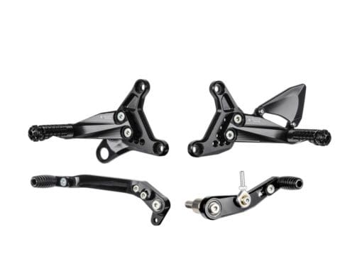 Bonamici Racing Aluminium Rearsets MVAgusta F3 675 / 800 Quickshifter (race) 2011/2016