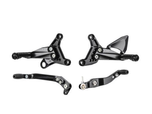 Bonamici Racing Aluminium Rearsets MVAgusta Brutale / Dragster 675/800 2012/2015
