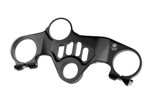 Bonamici Racing Aluminium TOP TRIPLE CLAMP Aprilia RSV4  - RSV4 Factory  Street  (2009/2014) (2019/>) - SILVER