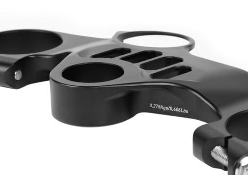 Bonamici Racing Aluminium TOP TRIPLE CLAMP Aprilia RSV4  - RSV4 Factory  Street  (2009/2014) (2019/>) - SILVER - Image 4