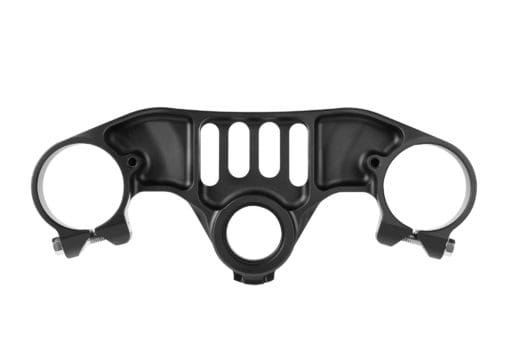 Bonamici Racing Aluminium TOP TRIPLE CLAMP Aprilia RS 660 2020/> -SILVER - Image 2