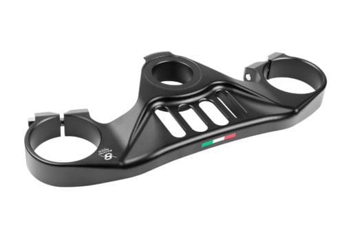 Bonamici Racing Aluminium TOP TRIPLE CLAMP Aprilia RS 660 2020/> -SILVER - Image 4
