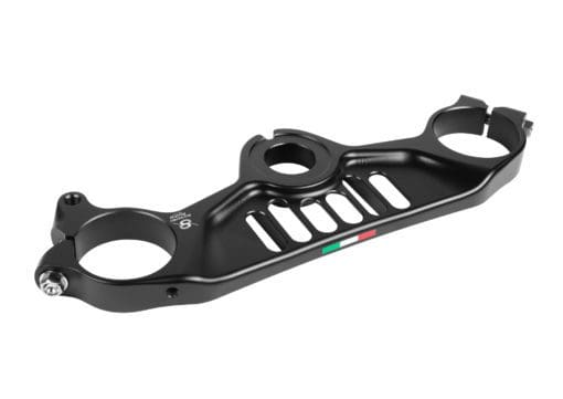 Bonamici Racing Aluminium TOP TRIPLE CLAMP Kawasaki ZX-10R Race 2016/> - SILVER - Image 3