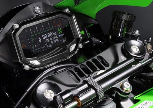 Bonamici Racing Aluminium TOP TRIPLE CLAMP Kawasaki ZX-10R Race 2016/> - SILVER - Image 5