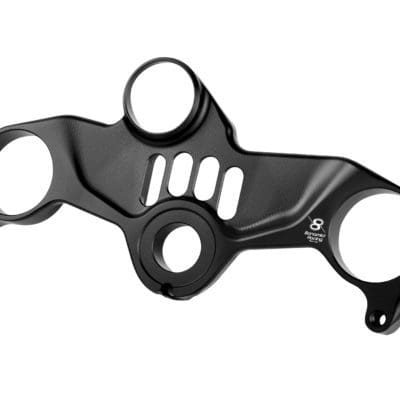 Bonamici Racing Aluminium TOP TRIPLE CLAMP Kawasaki ZX-10R Street 2016/> -SILVER