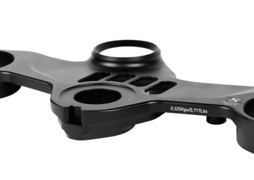 Bonamici Racing Aluminium TOP TRIPLE CLAMP Kawasaki ZX-10R Street 2016/> -SILVER - Image 4