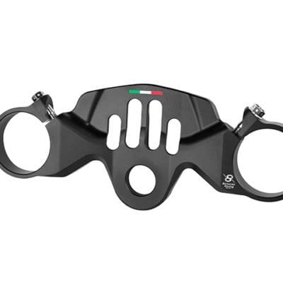 Bonamici Racing Aluminium TOP TRIPLE CLAMP Triumph Speed Triple 1200 RR 2022/> SILVER